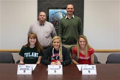girls track signing 2012